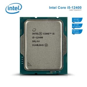 Intel® Core™ i5-12400 Processor 18M Cache, up to 4.40 GHz “TRAY” | 1 YEAR WARRANTY