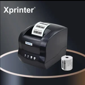 Xprinter XP-365B 3″ USB + LAN Thermal Receipt Printer, 203 DPI, Direct Thermal, 120 mm/sec Speed, Auto-Cutter, Supports Thermal Paper, 4MB RAM, 4MB Flash, Windows Compatible