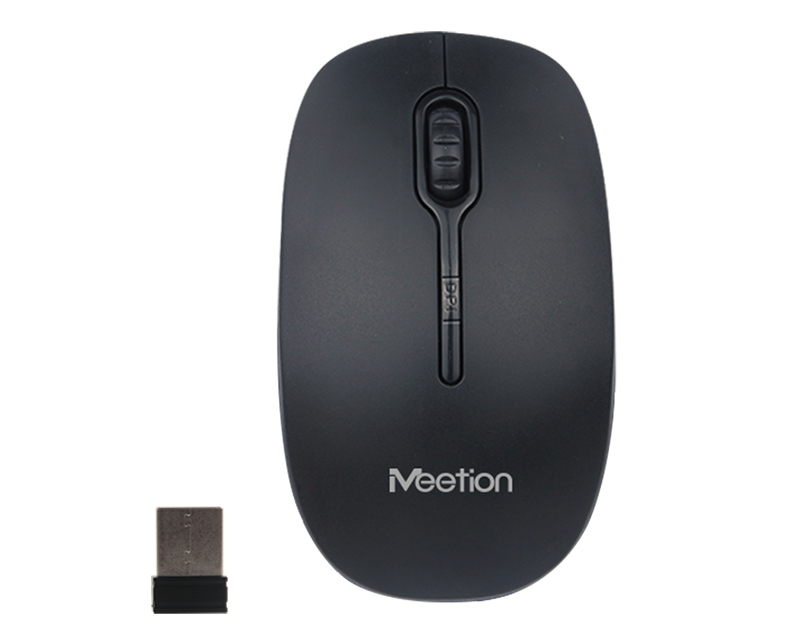 MEETiON 2.4G Wireless Optical Mouse, Soft Touch