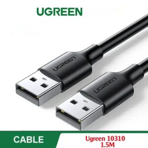 UGREEN 10310 USB 2.0 MALE TO MALE CABLE 1.5M
