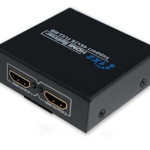 HDMI SPLITTER 2 PORTS 4K*2K WITH ADAPTER