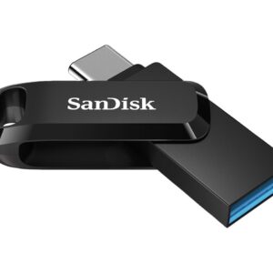 SanDisk OTG Ultra 128GB 400MB/S Dual Drive Go USB Type-C for Smartphones, Tablets and Computers | SDDDC3-128G-G46