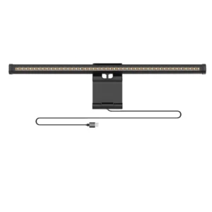 Monitor Screen Light Bar – RGB Backlit, Stepless Dimming, Anti-Glare, LED Eye-Care Lamp for Work, Gaming & Study