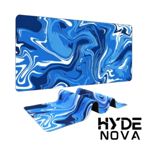 Hyde Nova XXL Liquid Gaming Mouse Pad 900×400mm – Extended Speed Surface, Non-Slip Rubber Base, Water-Resistant, Anti-Fray Stitched Edges