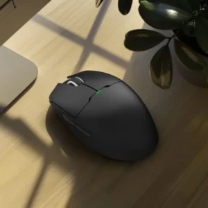 DARKFLASH DFM80 Pro Gaming Mouse – 48g, PAW3395 Sensor, 26000 DPI, Tri-Mode (2.4G/Bluetooth/Wired), 120M Clicks, USB-C, Black