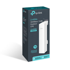 TP-LINK CPE220 PHAROS OUTDOOR CPE 2.4GHz 300MBps 12DBI