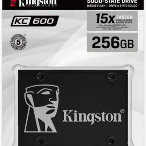 KINGSTON SSD KC600 15X FASTER 256GB