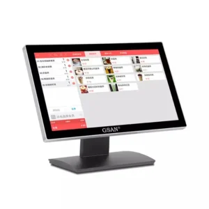 GSAN GS-A6 POS System – 18.5″ Touchscreen, Intel i5 5th Gen, 8GB DDR3, 256GB SSD, Dual RAM Slots, Built-in Wi-Fi, Metal Body & L4 Base