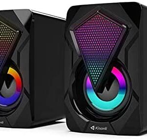 Kisonli L-9090 USB 2.0 Channel Speaker – Black