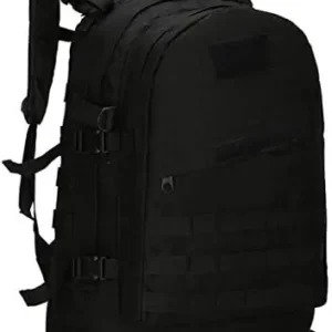 EZ W825 15.6″ Tactical Backpack – Military-Grade Nylon, 30L Capacity, Lightweight & Durable | Black