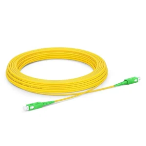 Fiber Optic Patch Cord SC/APC Singlemode 10M | 3.0mm Diameter | High-Performance Cable for Indoor & Outdoor Use