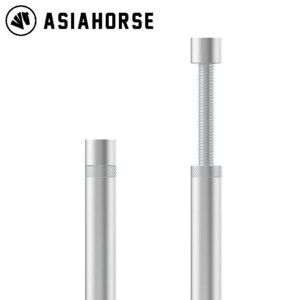 Asiahorse Lifting Jack Plus GPU Holder – Adjustable Support Bracket 75mm to 120mm Height, Anti-Sag Design for Graphics Cards, Compact & Durable Silver