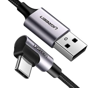 UGREEN USB TO USB-C Angled 5V/3A Fast CABLE 2M