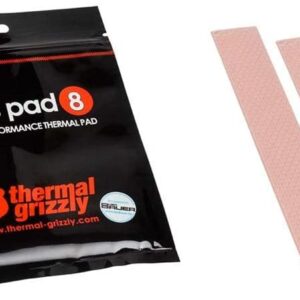 Thermal Grizzly Minus Pad 8 Thermal Pad, 120 × 20 × 0.5 mm, 2-Pack