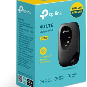 TP-Link M7000 4G LTE MiFi, Portable Wi-Fi for Travel