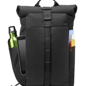HP Pavilion Roll Top Backpack for 15.6-inch Laptop, Black