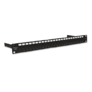 3M Volition XE005316163 Classic Patch Panel, 24 Ports, Black