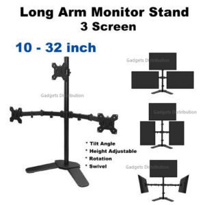 M043 10 to 32 Inch Triple 3 Three Screen Monitor STAND