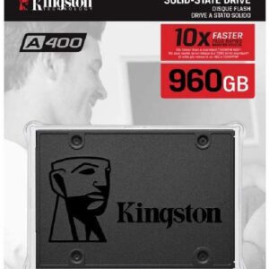 Kingston 960GB A400 SATA3 2.5″ SSD SA400S37/960G