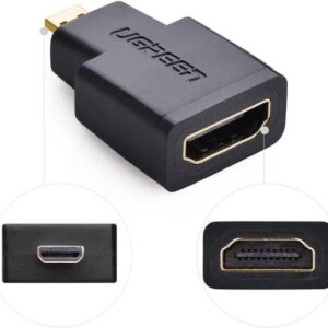 Micro HDMI Male to HDMI Female Adapter UGREEN 20106