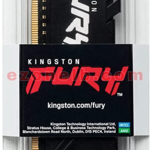 RAM FURY KINGSTON 16GB 3200MHz DDR4 BLACK DESKTOP