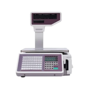 TMA-30KG 20 17 Barcode Scale With Label Printer – 66.14 Lbs Capacity, Dual Display, Mobile App Control, Small Ticket & Barcode Printing, For Retail & Grocery Use