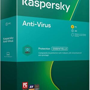 Kaspersky Anti-Virus 1 YEAR 2 USERS