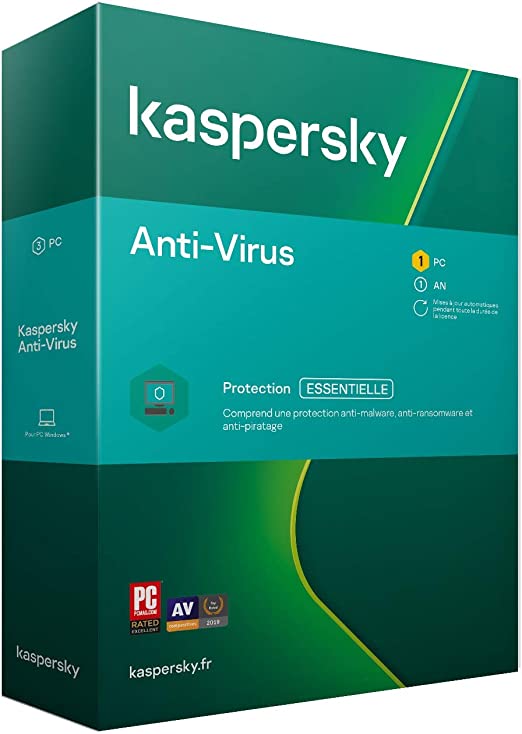 Kaspersky Anti-Virus 1 YEAR 2 USERS