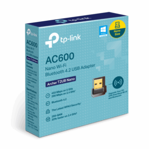 TPLINK AC600 ACHER T2UB NANO WIFI-BLUETOOTH 4.2 USB ADAPTER