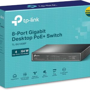 TP-Link TL-SG1008P V4 | 8 Port Gigabit PoE SW