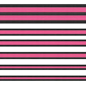 AsiaHorse 18AWG Black-Pink Sleeved PSU Extension Cable Kit – 6 Pack, 300mm, PET Braided, Phosphor Copper Terminals, Durable & Flexible Cable Management Solution