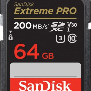 SanDisk 64GB Extreme PRO SDXC UHS-I 200MB/S