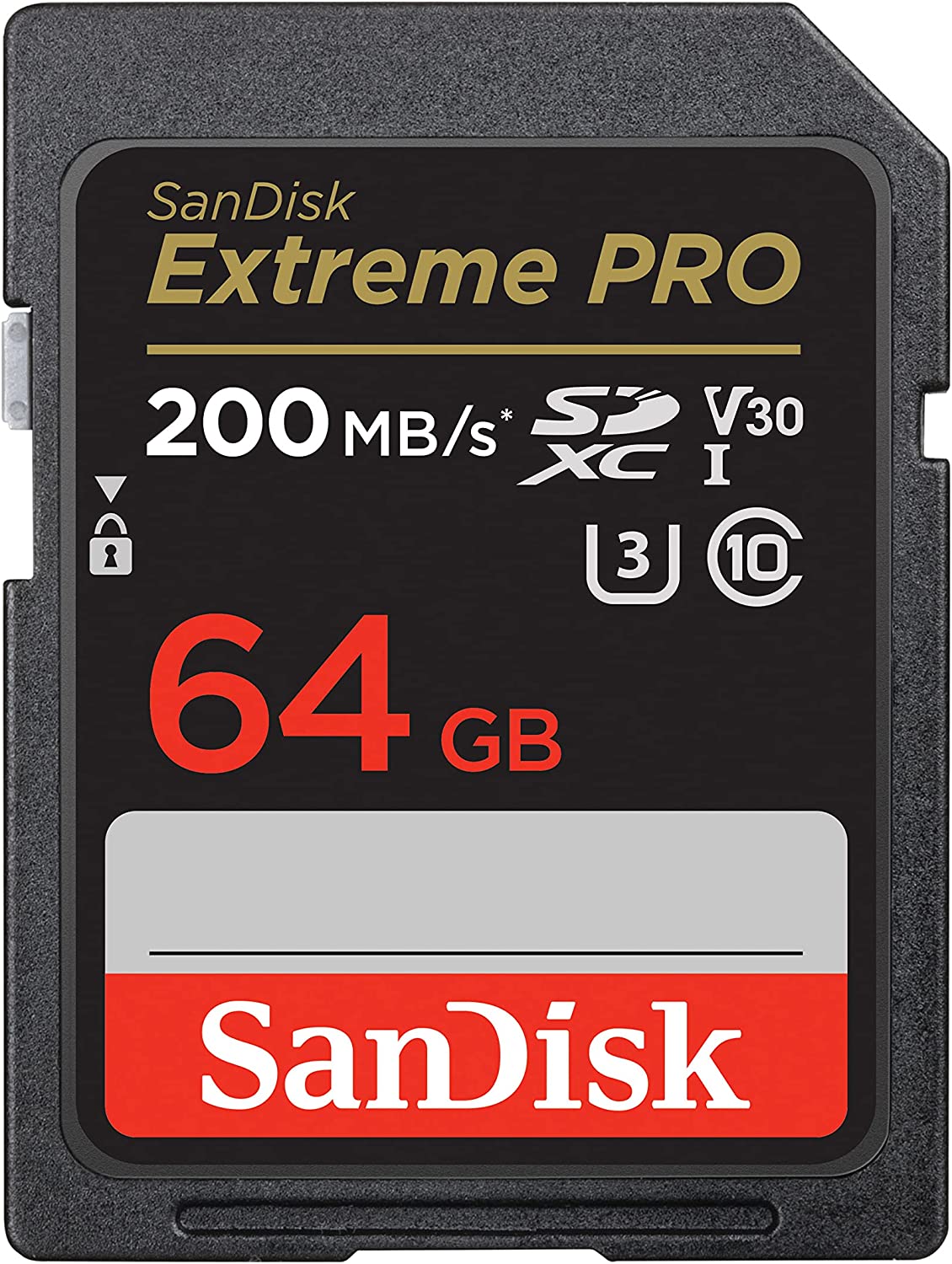 SanDisk 64GB Extreme PRO SDXC UHS-I 200MB/S
