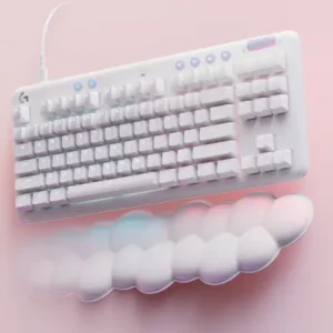 Logitech G713 TKL Mechanical Gaming Keyboard | RGB LIGHTSYNC | Blue Switches | Wired USB-C | Open Box | White