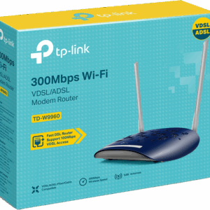 TP-LINK 300 Mbps Wireless N VDSL/ADSL Modem Router (TD-W9960)