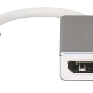 USB C to DisplayPort Adapter – 8K/5K/4K USB Type C to DP 1.4 Alt Mode Video Converter – HBR3/DSC/HDR – 8K 60Hz Thunderbolt 3 Compatible