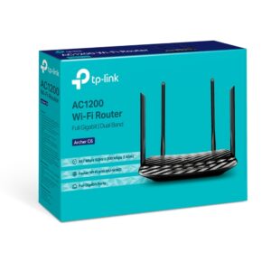 TP-LINK ARCHER C6 EU AC1200 MESH WI-FI GIGABIT MU-MIMO ROUTER