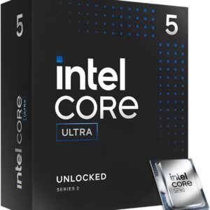 CPU Intel® Core™ Ultra 5 Processor 245K Arrow Lake – 14 cores (6 P-cores + 8 E-cores) up to 5.2 GHz – LGA 1851 – 125W Thermal Design Power – Intel Graphics – BOXED Desktop Processor | 1 YEAR WARRANTY