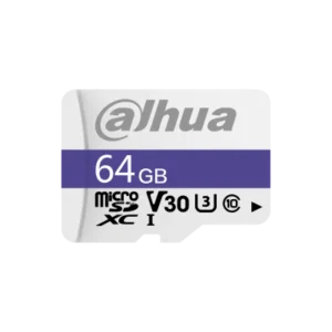 Dahua TF-C100 64GB MicroSD Memory Card – Quad-Proof Durability, High-Speed NAND Flash, Universal Compatibility For Phones, Cameras, Dashcams, And Gaming Devices