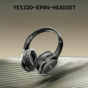 YESIDO EP04 Wireless/Wired Bluetooth 5.3 Headset | Foldable, Lightweight, Ergonomic Design | 25H Playtime | Low Latency | Type-C Charging