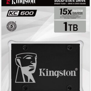 KINGSTON SSD KC600 15X FASTER 1TB