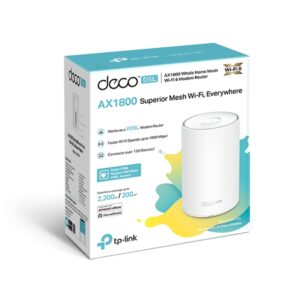 TP-LINK DECO X20-DSL AX1800 SUPERIOR MESH WIFI 6 MODEM ROUTER
