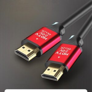 High Speed Ultra HDMI Cable CL3 Rated (1.5 Meter) with Ethernet, Supports (4Kx2K , 60HZ), Video 4K UHD 2160p, HD 1080p, 3D, Xbox Playstation PS3 18Gbps, Audio Return – RED/BLUE