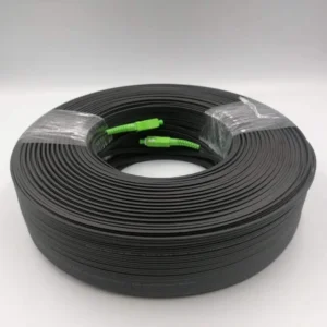 SC/APC to SC/APC Single Core 200M Outdoor Fiber Optic Cable | 9/125µm Simplex, Armored | Singlemode for Networking & Telecom