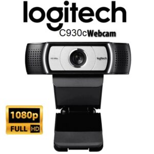 Logitech C930c Business Webcam 1080p with Privacy Shutter , H.264 video compression , wide 90-degree field of view, Dual omnidirectional Mics , Low Bandwidth Support , Certified for Business Apps