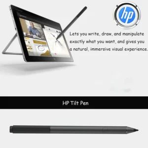 HP Tilt Pen with Eraser Function ; Stylus Pen for HP Touch Screen Monitors & Tablets ; Tilt Detection, Bluetooth Pairing ; Sketching , Drawing or Taking Notes | 929863-001 Graphite Grey