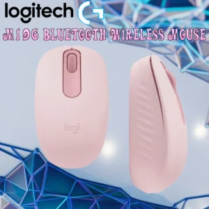 Logitech M196 Bluetooth Wireless Mouse, 1000 DPI Optical Sensor, 12-Month Battery, Compact Ambidextrous Design, Recycled Plastic Build, Compatible With All OS | PINK
