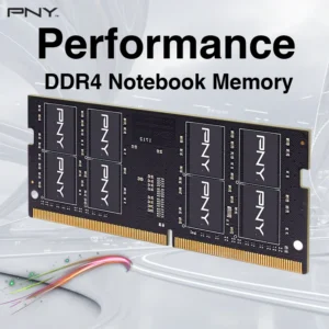 PNY Performance DDR4 3200MHz SODIMM Notebook Memory 16GB Single Channel , CL22 1.2V Low Power , High-Speed PC4-25600 RAM (Compatible with 2933MHz, 2666MHz, 2400MHz or 2133MHz) | MN16GSD43200-TB