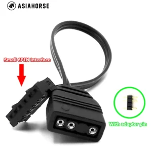 ASIAHORSE 6-Pin to Aura Converter Cable – 6-Pin to 5V 3-Pin