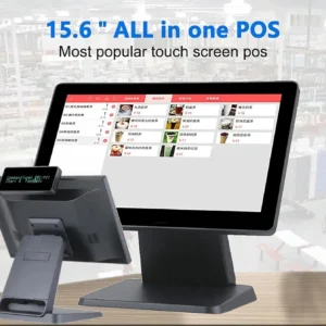 POS MOV GS-T3 Black – 15.6″ Touch Display, Intel Core i5 5th Gen, 16GB RAM, 256GB SSD, WiFi, Durable Business-Grade Terminal for Speedy Checkout & Daily Operations